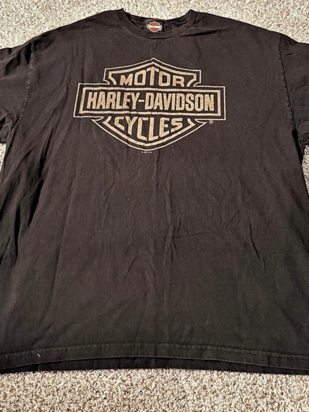 Harley Davidson Biker Graphic Logo T-Shirt Mens Size 2XL SANTA CLARITA CA